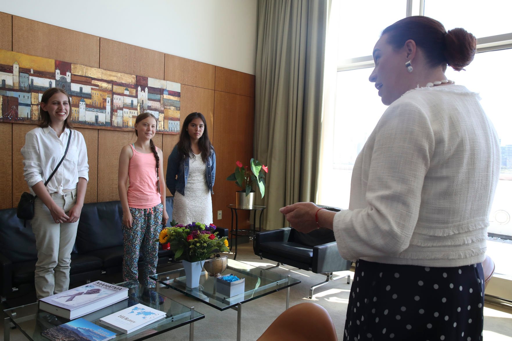 UN Greta Thunberg